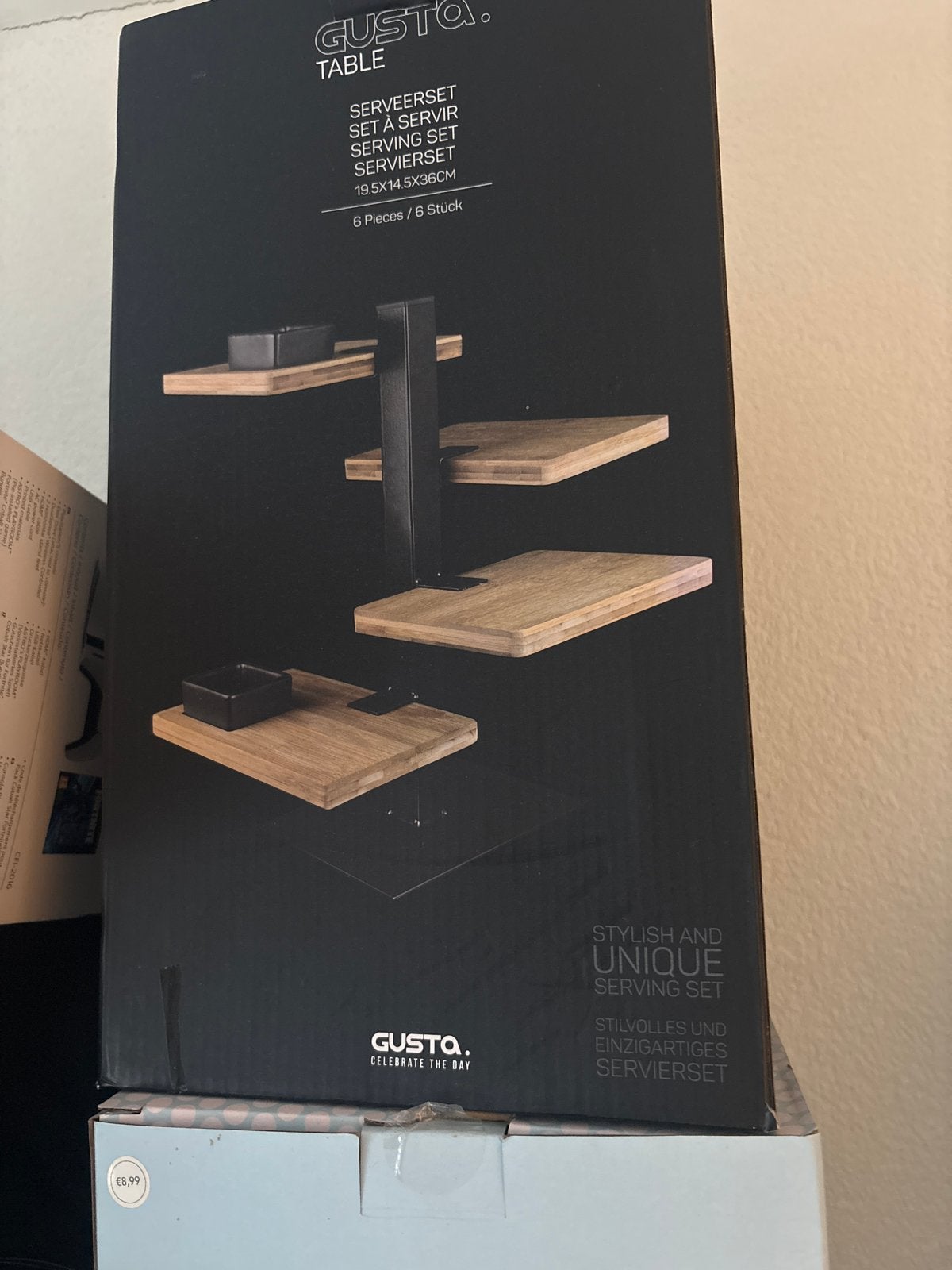 Gusta Serveerset Table - Nieuw in doos, Ophalen, Overige merken, Overige typen, Nieuw