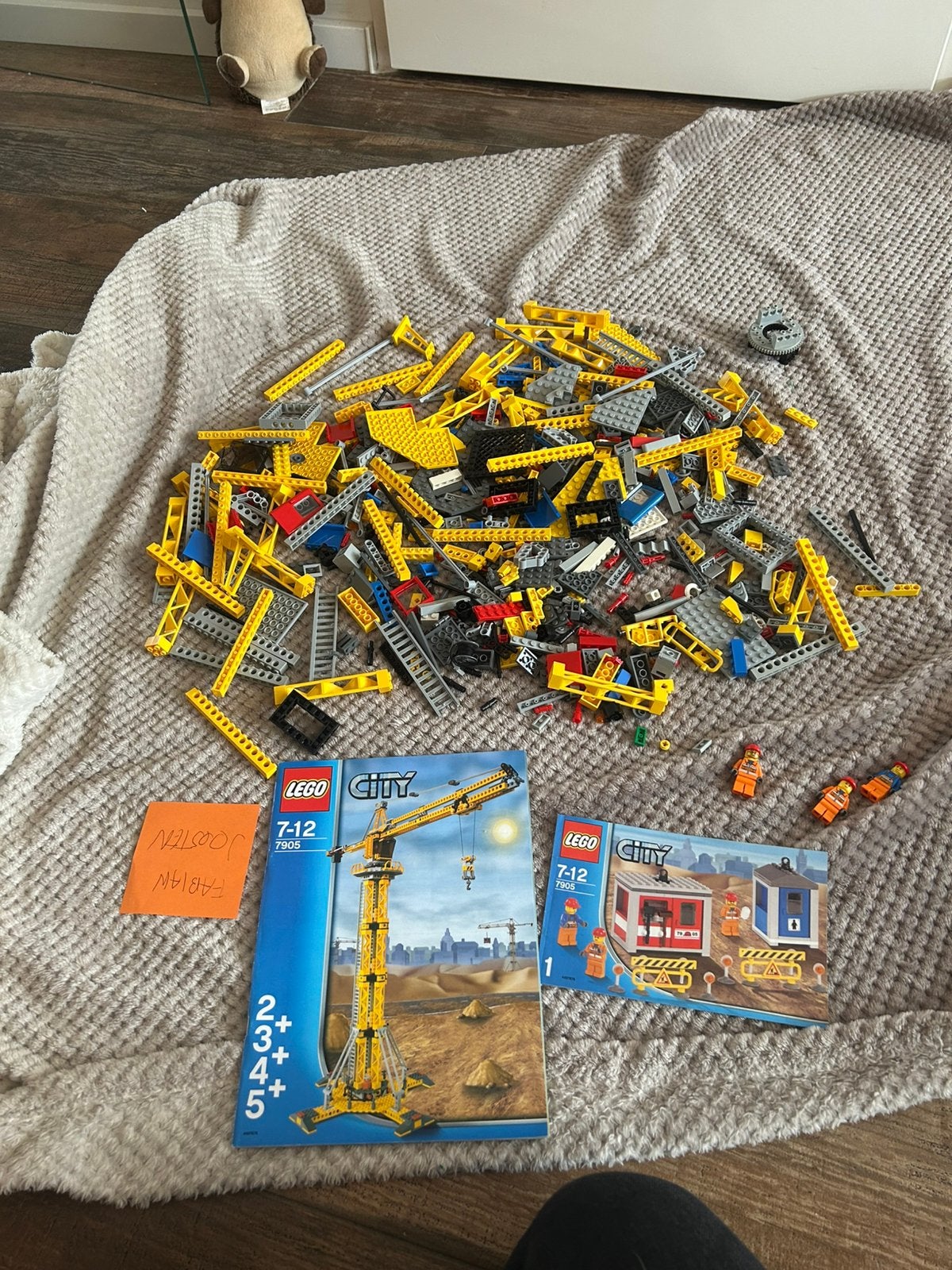 Lego city 7905 torenkraan, Ophalen of Verzenden, Zo goed als nieuw