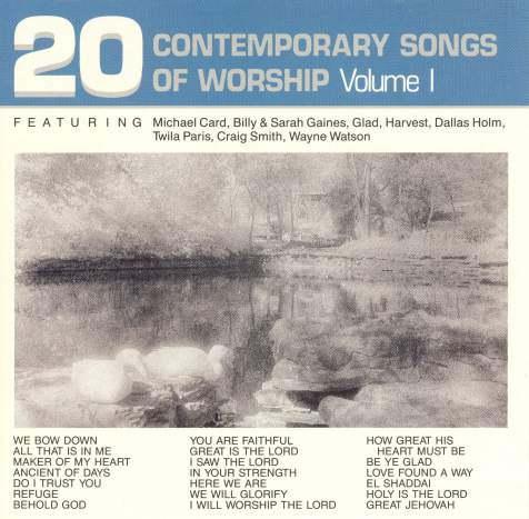 SALE--CD VARIOUS-20 Contemporary songs of worship  > 100%, Verzenden, Zo goed als nieuw, Gospel