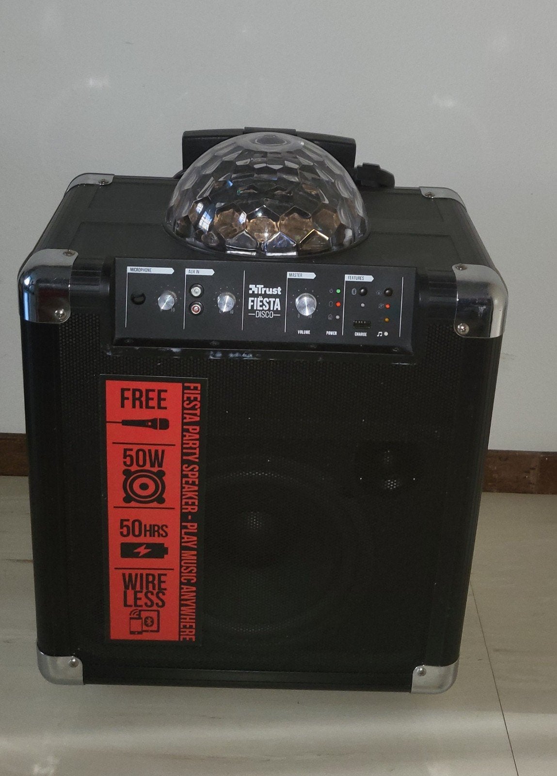 Fiesta Disco Speaker RGB, Ophalen