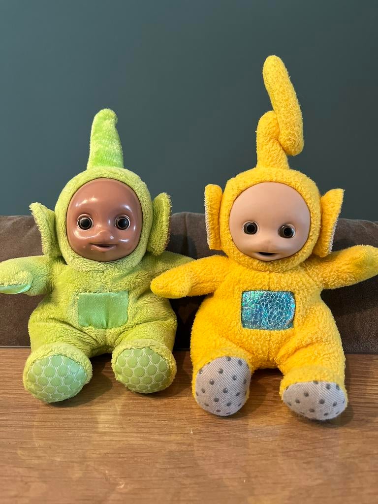 Leuk setje vintage Teletubbies, Kinderen en Baby's, Speelgoed | Knuffels en Pluche, Ophalen of Verzenden, Gebruikt, Overige typen