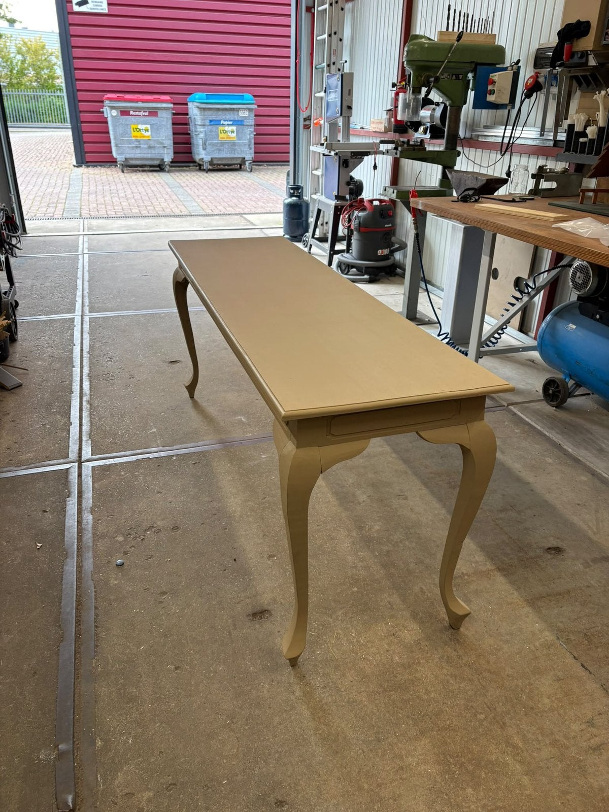 Brocante sidetable dressoir, Huis en Inrichting, Ophalen, Zo goed als nieuw, 150 tot 200 cm, 25 tot 50 cm