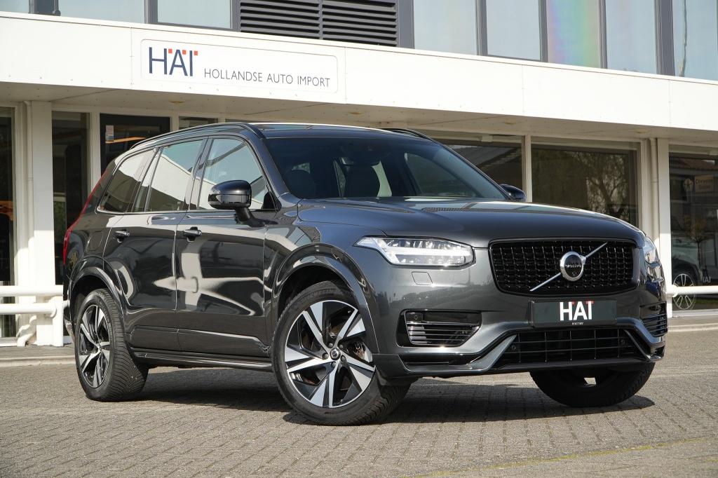 Volvo XC90 2.0 T8 AWD R-Design I Pano I ACC I Luchtvering, Gebruikt, 4 cilinders, 7 stoelen, Bedrijf