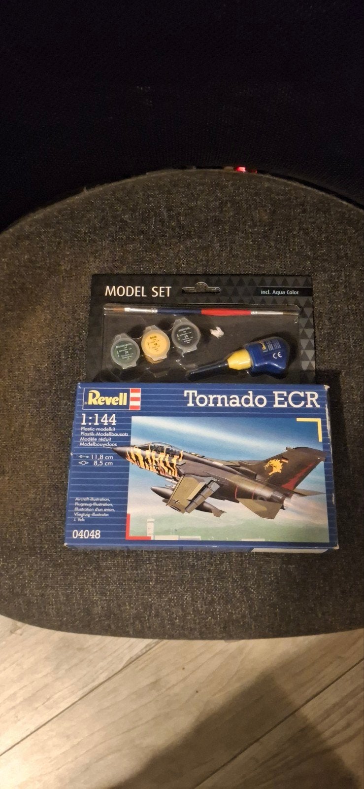 Revell Tornado ECR Modelbouw Vliegtuig 1:144 + Aqua Color, Ophalen, 1:144 tot 1:200, Revell, Nieuw