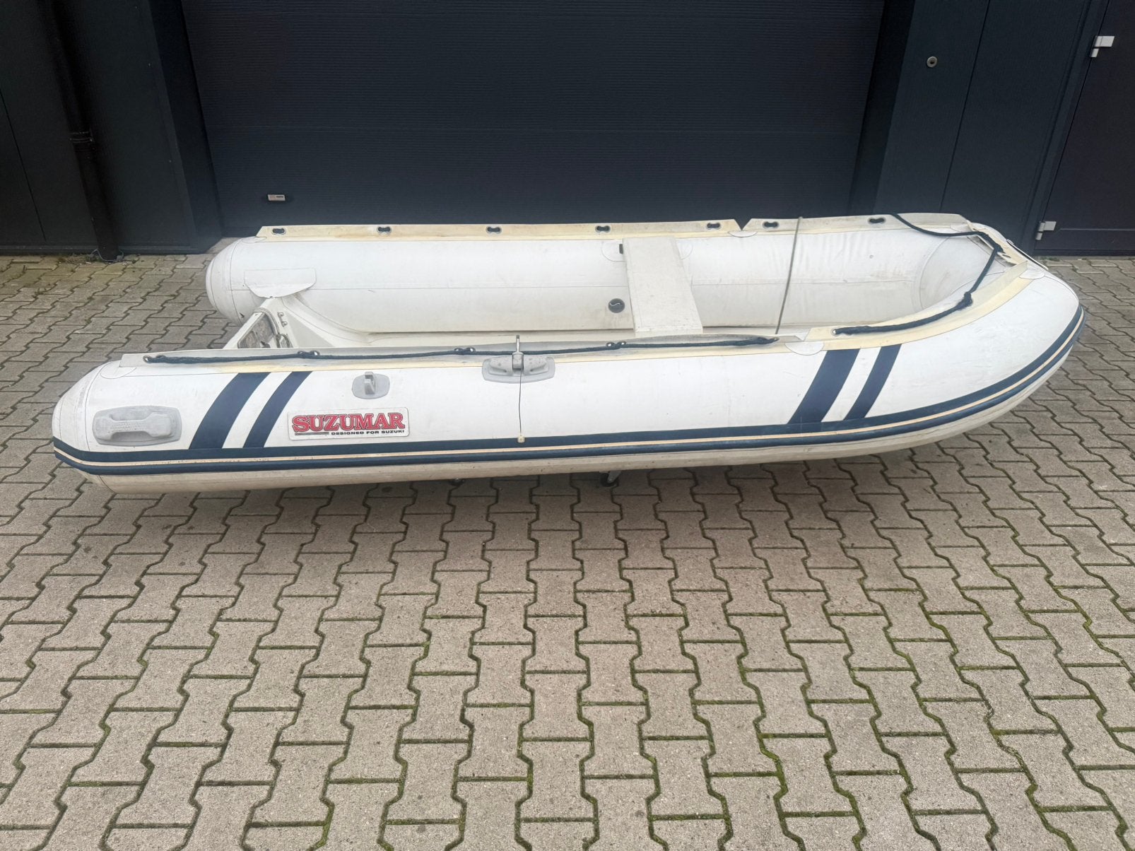 Suzumar rib rubberboot 360, Suzumar, Elektrisch, Zo goed als nieuw, Peddels