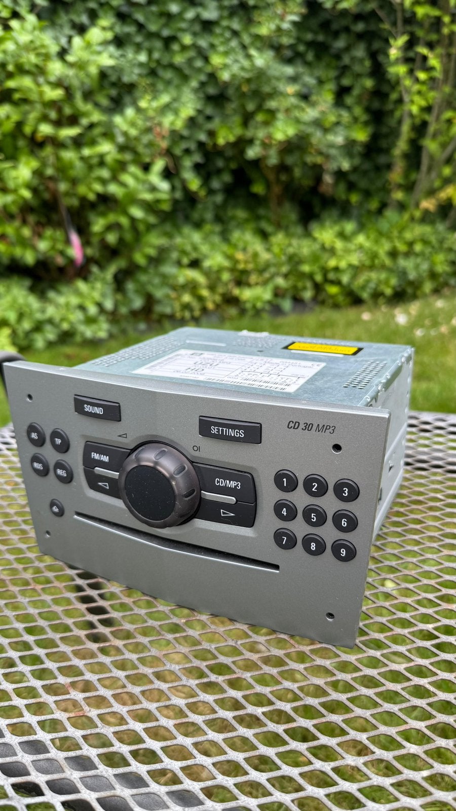 Originele Opel radio, Auto diversen, Ophalen, Zo goed als nieuw