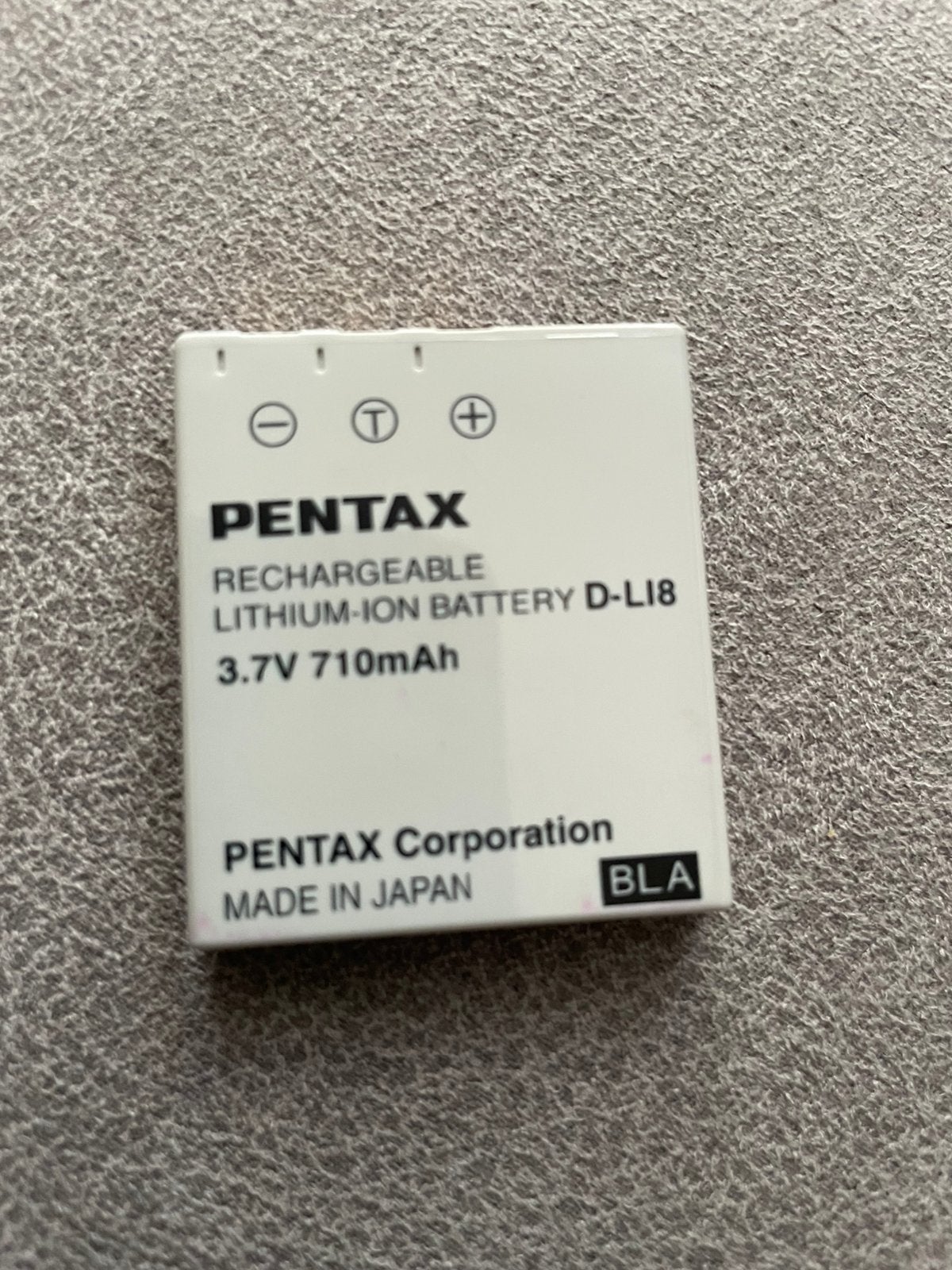 Pentax batterij D-L18 3.7V710 mAh, Ophalen, Zo goed als nieuw