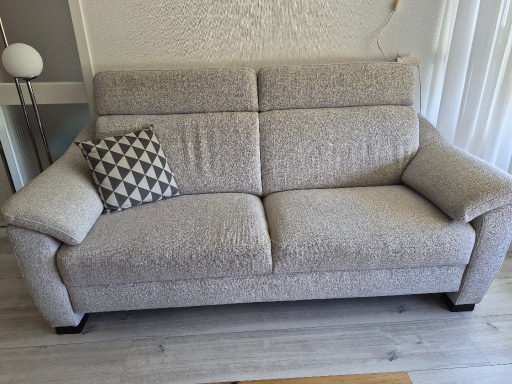 bank, Huis en Inrichting, Banken | Bankstellen, Ophalen, Gebruikt, Minder dan 75 cm, 150 tot 200 cm