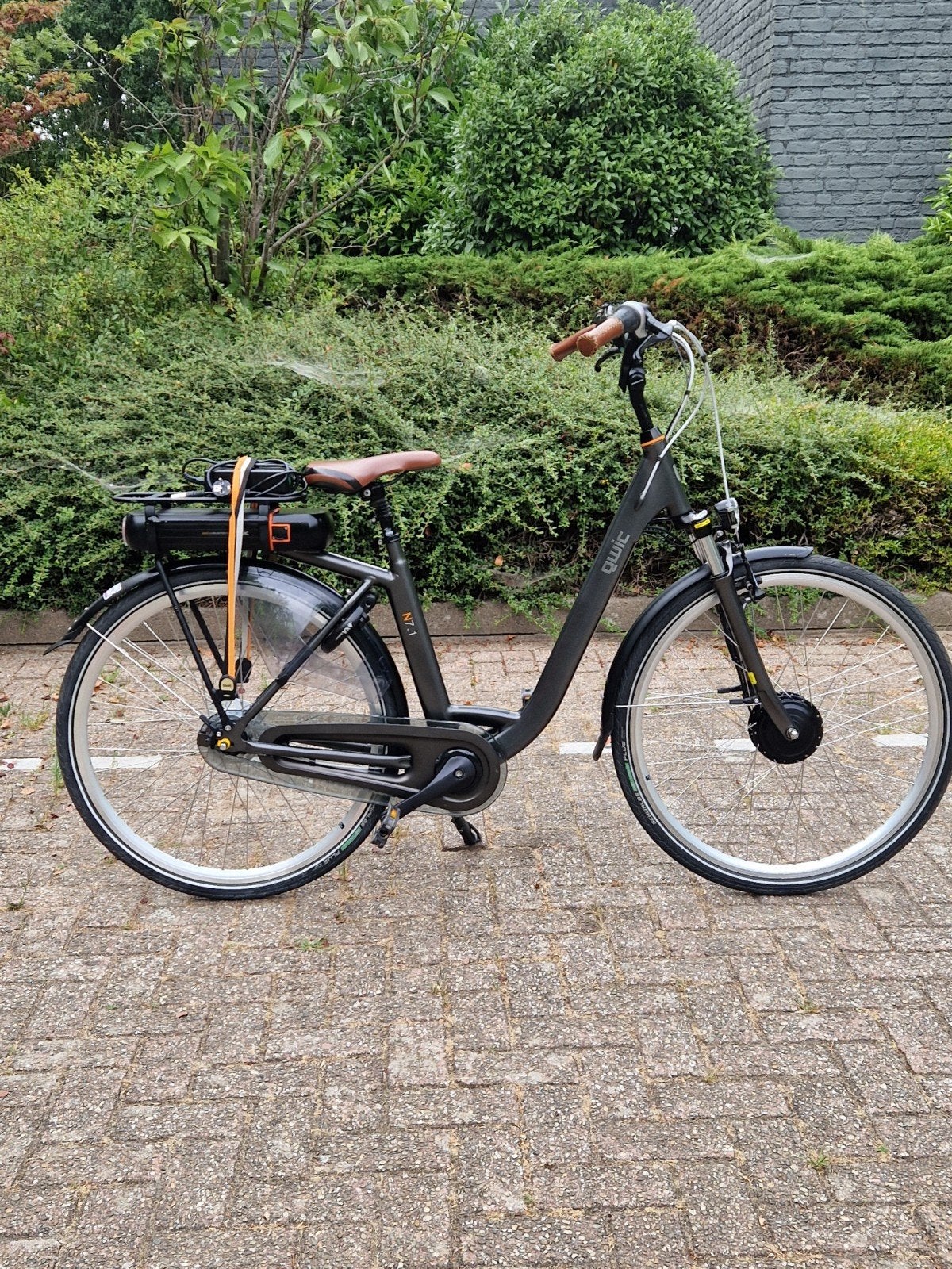 Qwic N7.1 elektrische fiets, Fietsen en Brommers, Elektrische fietsen, Ophalen, Qwic, Zo goed als nieuw, 47 tot 51 cm