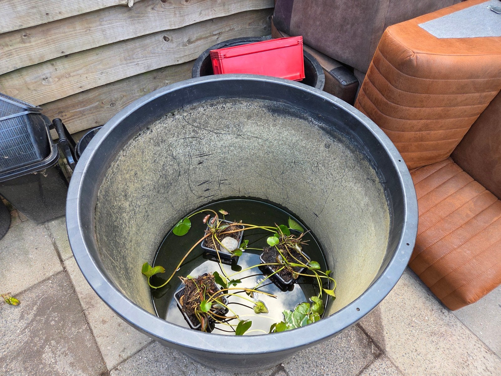Quarantaine bak 500 liter, Tuin en Terras, Ophalen, Kunststof, Gebruikt, 100 cm of meer