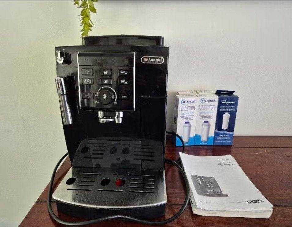 Delonghi ecam koffiemachine, Ophalen, Gebruikt, Koffiemachine, Afneembaar waterreservoir