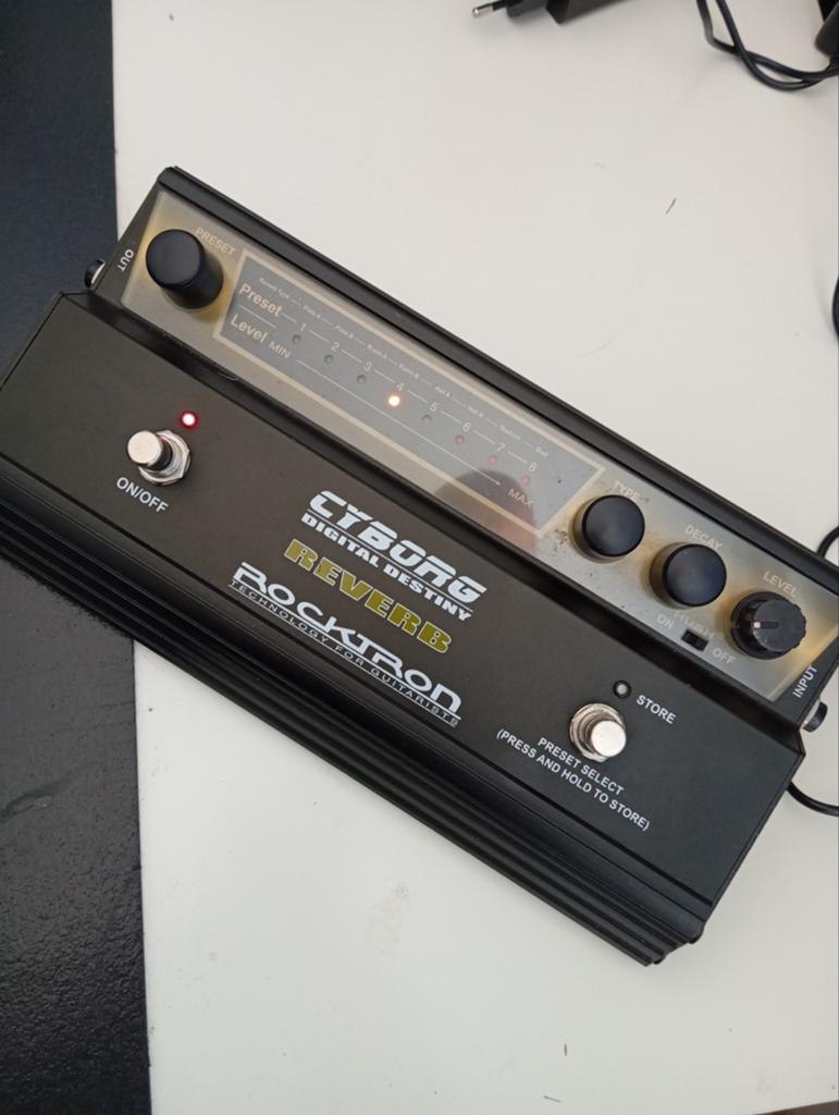 Vintage Rocktron Cyborg Reverb, Ophalen of Verzenden, Zo goed als nieuw, Reverb