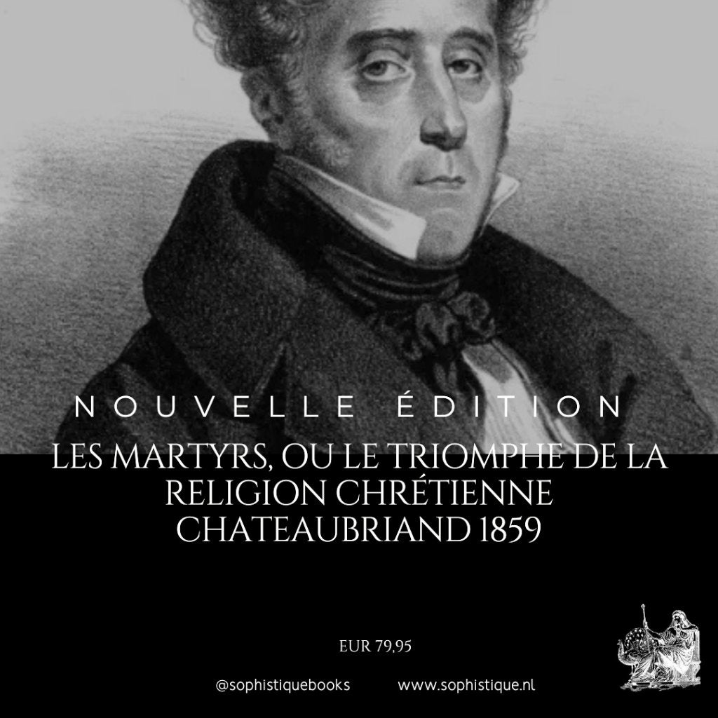 Les Martyrs Chateaubriand 1859, Ophalen of Verzenden, Gelezen