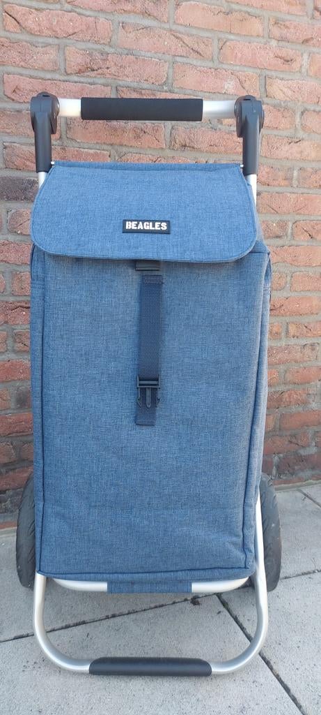 Beagles Boodschappentrolley, blauw, Ophalen, Zo goed als nieuw