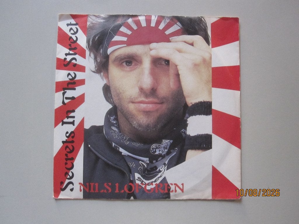 NILS LOFGREN -  secrets in the street - vinyl 7", Gebruikt, 7 inch, Ophalen of Verzenden, Rock en Metal