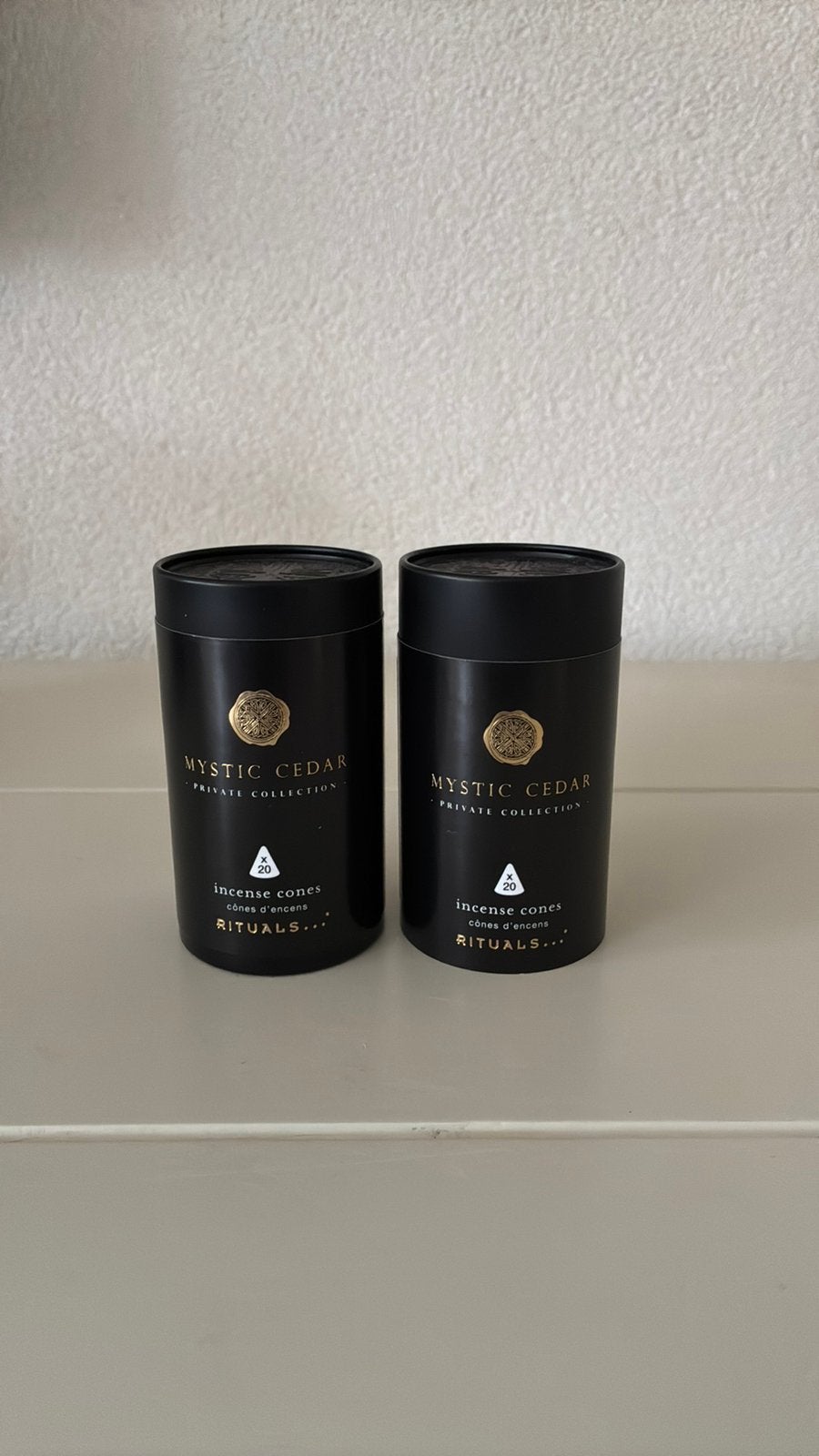 RITUALS incense cones wierookkegels Mystic Cedar NIEUW, Overige materialen, Zwart, Nieuw, Ophalen of Verzenden