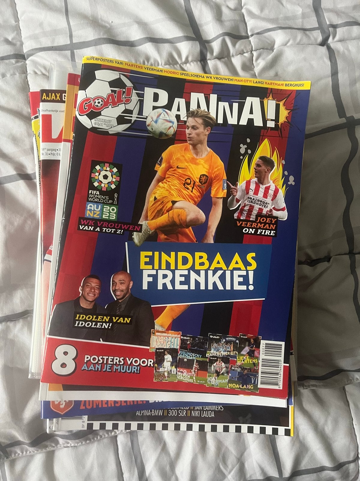 Voetbaltijdschriften PANNA & GOAL (2017-2023), Ophalen of Verzenden, Gelezen, Sport en Vrije tijd