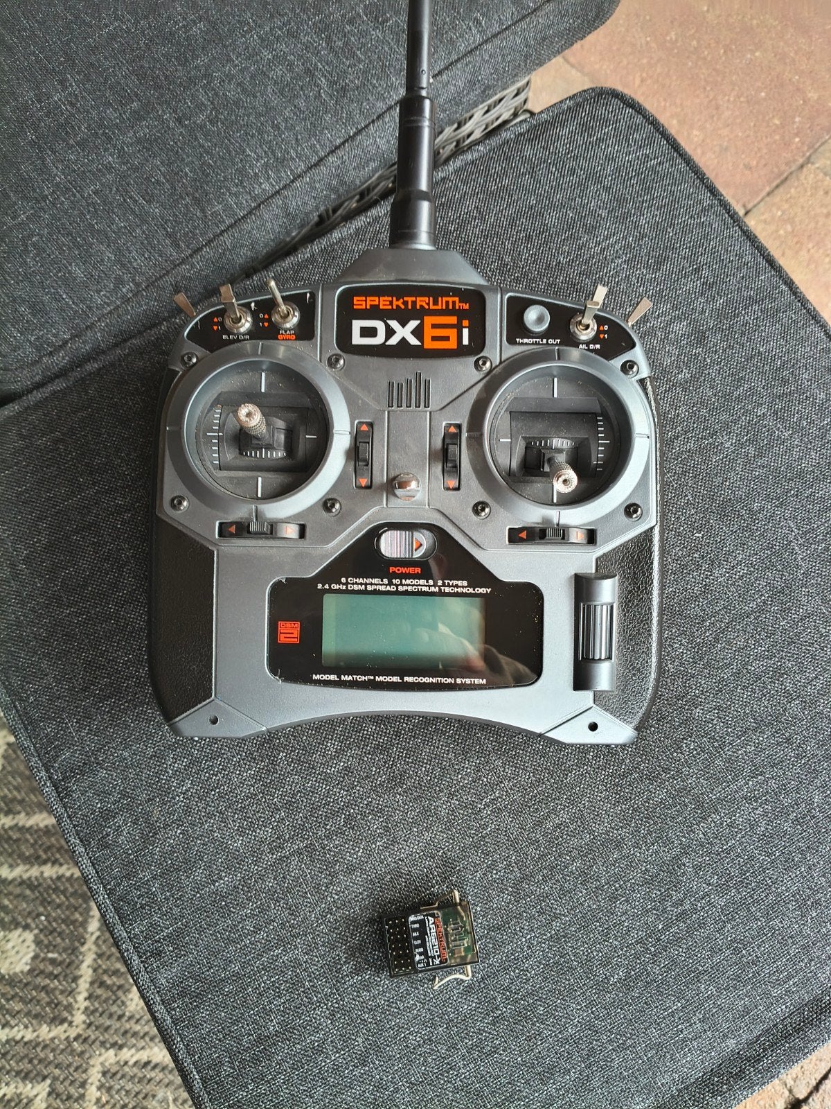 Spektrum DX6i zender met AR6210 ontvanger, Ophalen of Verzenden, Gebruikt
