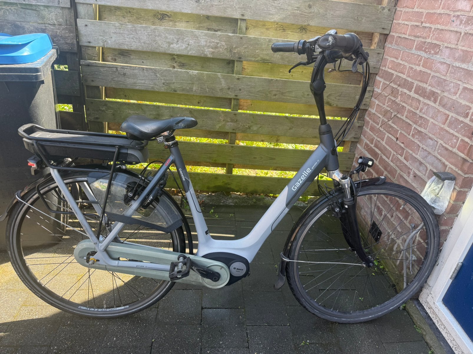 zeer nette gazelle grenoble c7 elektrischie fiets, 55 tot 59 cm, Ophalen of Verzenden, Zo goed als nieuw, Gazelle