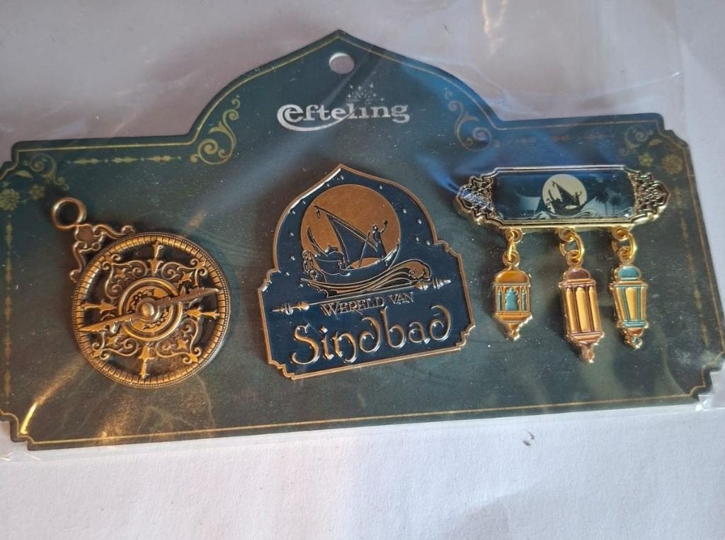 efteling sinbad pinset, Ophalen of Verzenden, Zo goed als nieuw