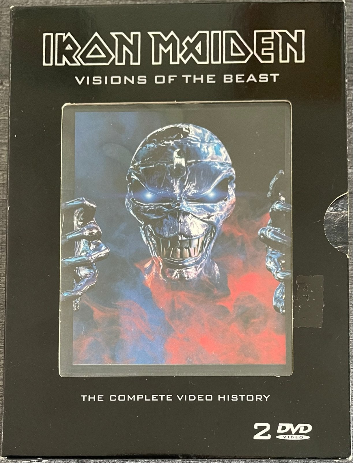 2x DVD * Iron Maiden * Visions Of The Beast, Vanaf 12 jaar, Ophalen of Verzenden, Zo goed als nieuw