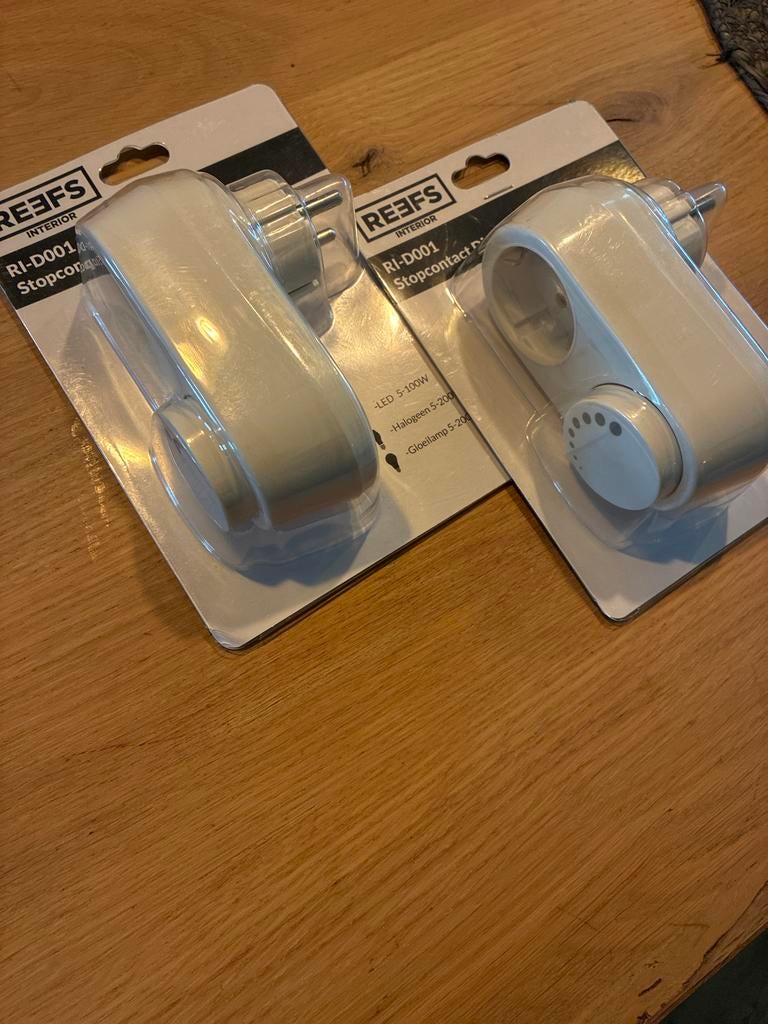 REEFS Stopcontact Dimmer RI-D001 (2 stuks), Ophalen of Verzenden, Nieuw