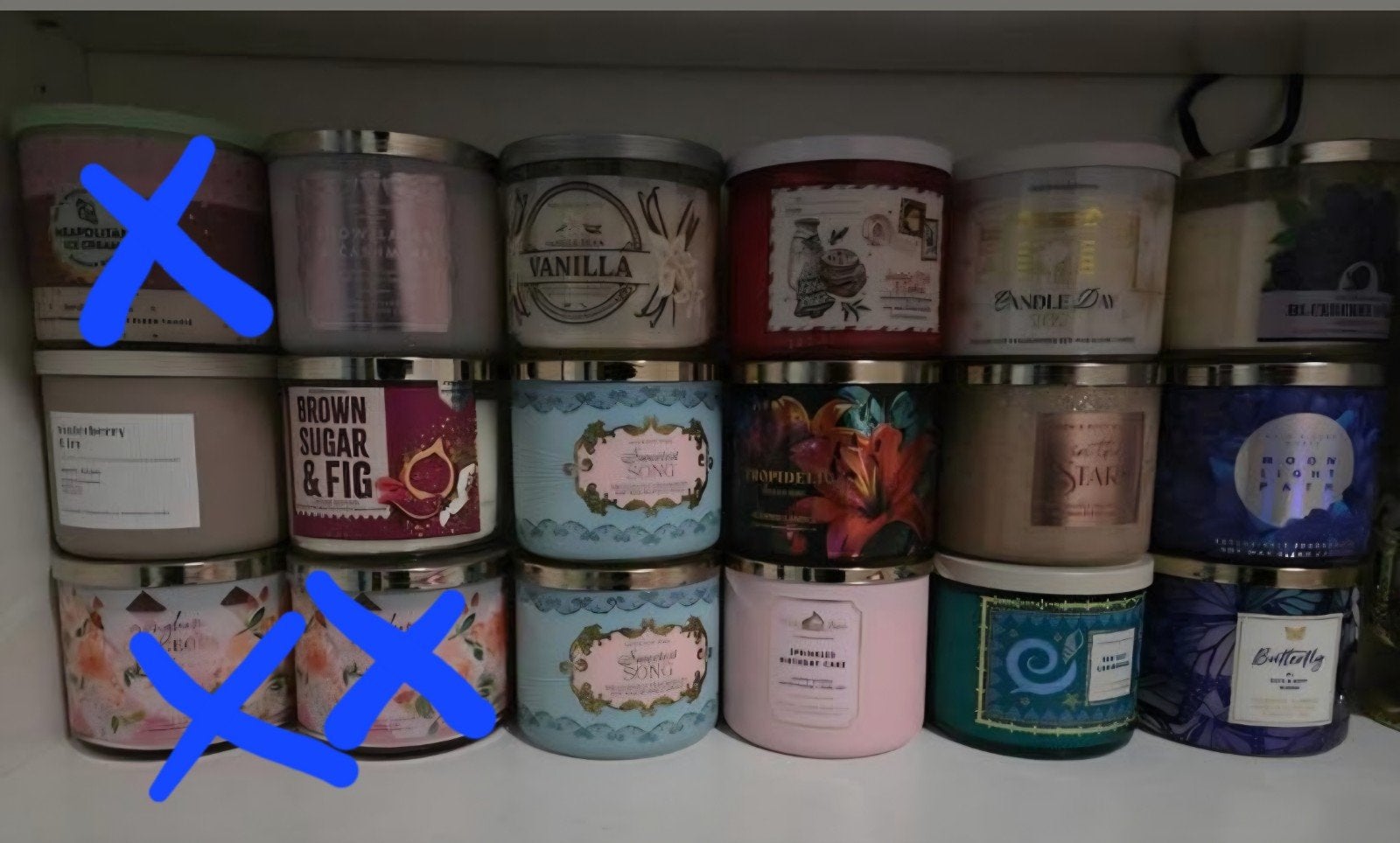 Nieuw en ongebrand! Bath & Body Works 3 wick geurkaarsen, Overige materialen, Gebruikt, Ophalen of Verzenden, Kaars