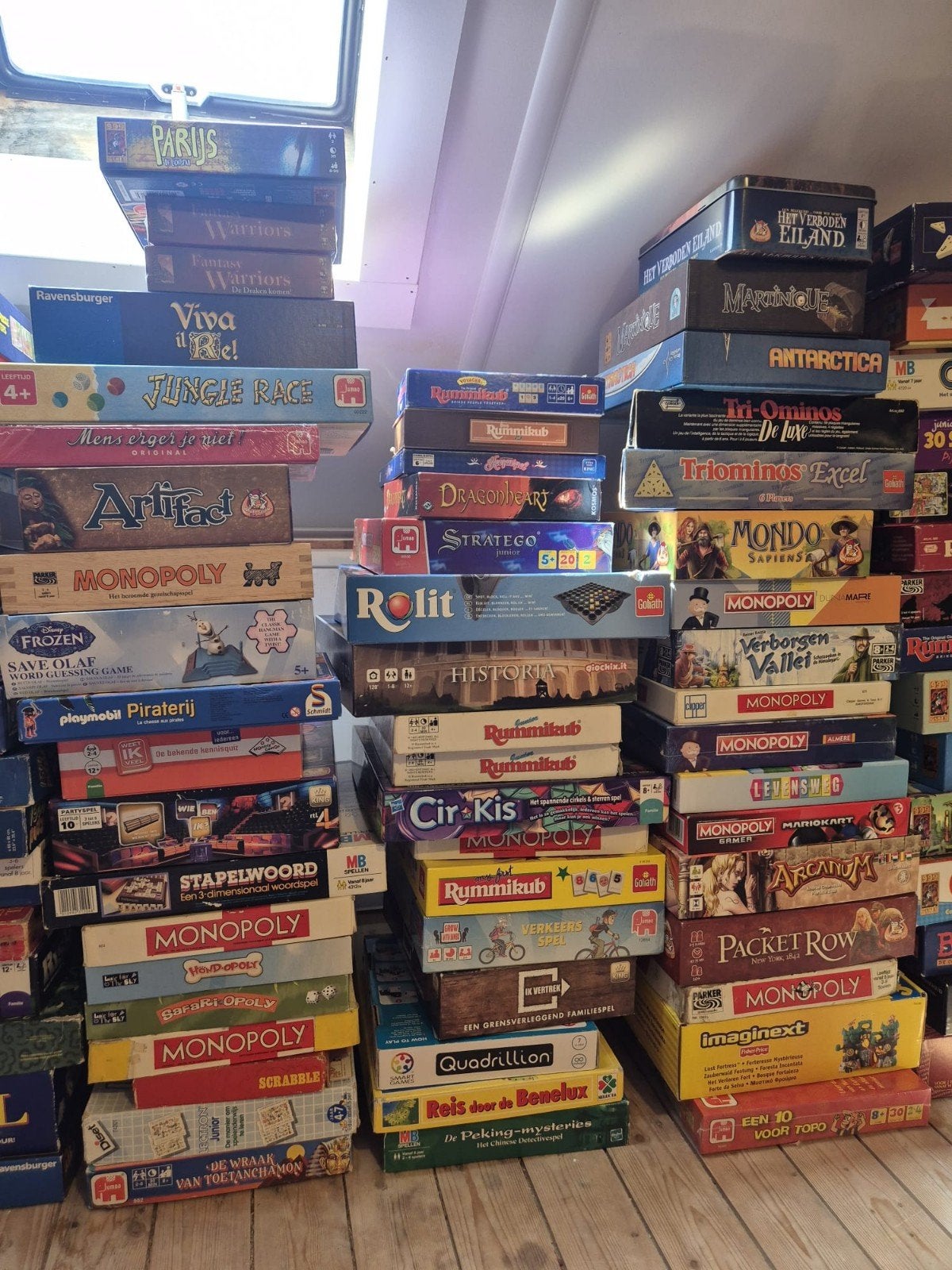 Heel veel bordspellen, Hobby en Vrije tijd, Gezelschapsspellen | Bordspellen, Ophalen of Verzenden, Gebruikt