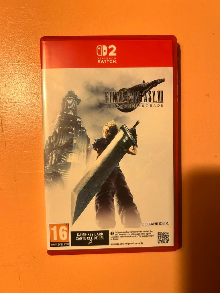 Final Fantasy VII Remake Intergrade  Switch 2, 1 speler, Ophalen of Verzenden, Zo goed als nieuw, Role Playing Game (Rpg)
