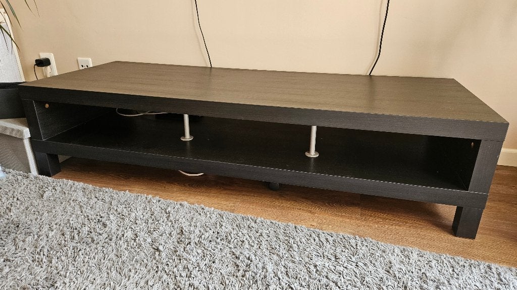 Tv stand + side shelf, Ophalen, 100 tot 150 cm, 50 tot 100 cm, Zo goed als nieuw