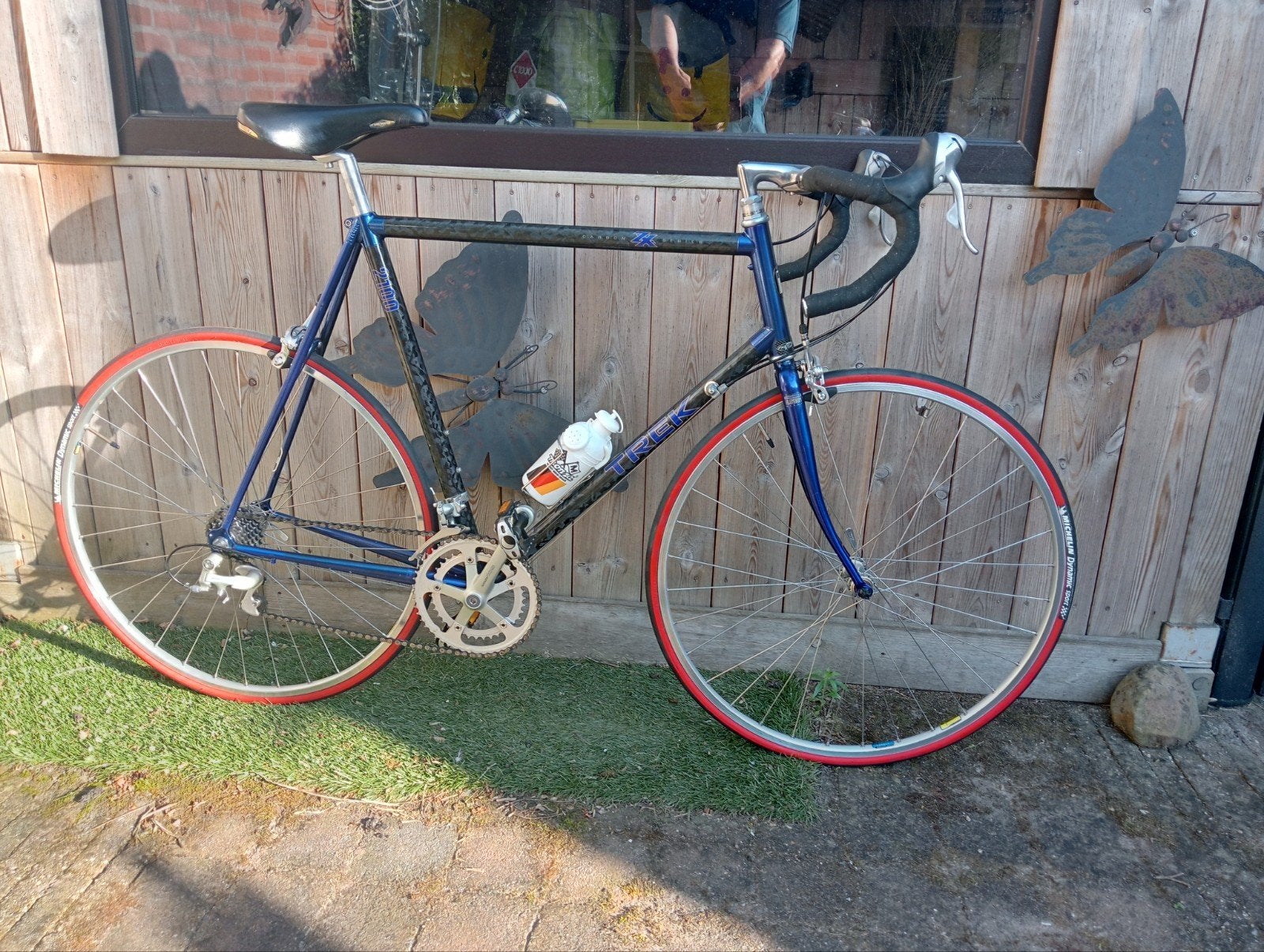 Retro Trek racefiets maat 62 cm, Fietsen en Brommers, Gebruikt, Aluminium, Meer dan 20 versnellingen, Ophalen