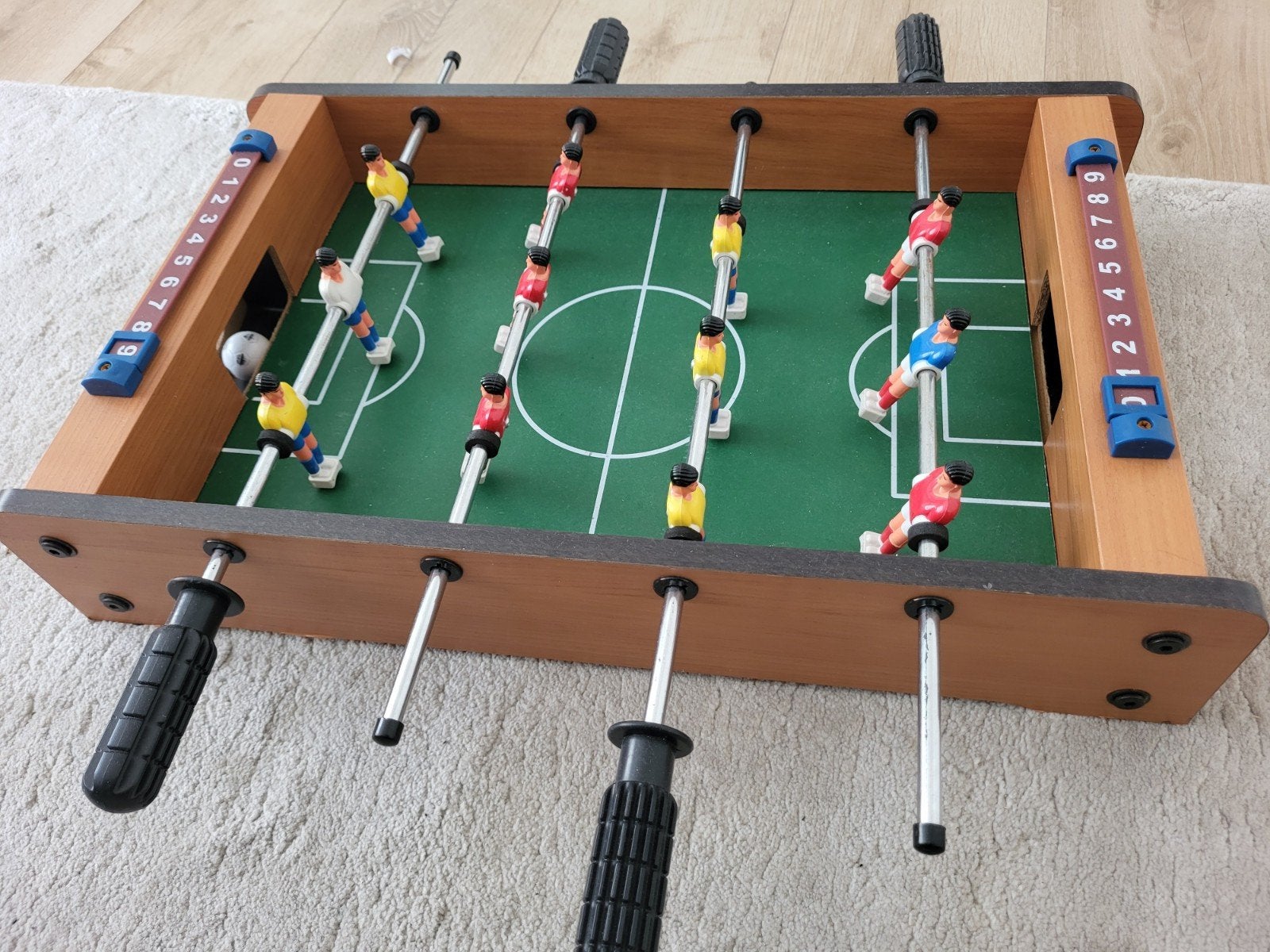 Compact tafelvoetbalspel - Ideaal voor thuis 💫, Ophalen of Verzenden, Gebruikt