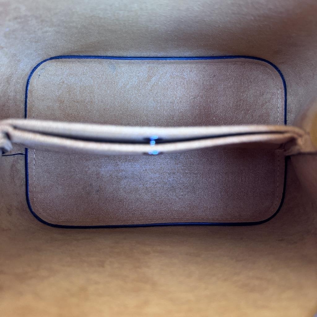 Louis Vuitton Neonoe BB epi indigo saffraan crossbody tas image 10