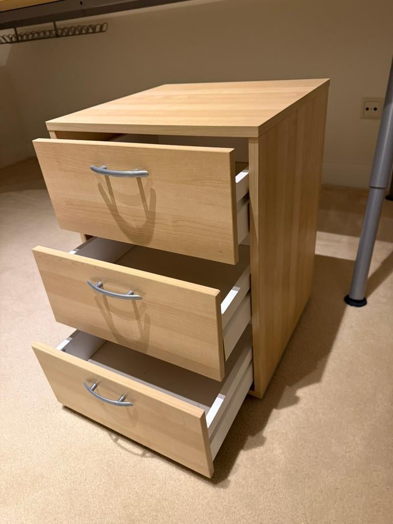 Ikea Ladekastje 57hx40dx40b cm Beuken, Ophalen, Overige typen, Gebruikt, Scandinavisch