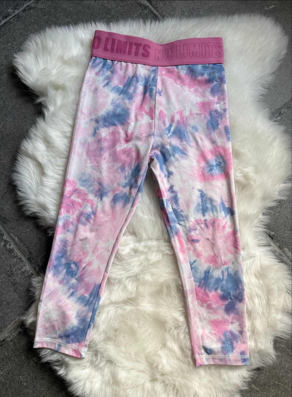 Primark Tie-Dye Legging - Roze/Blauw, Kinderen en Baby's, Verzenden, Zo goed als nieuw, Meisje, Sport- of Zwemkleding