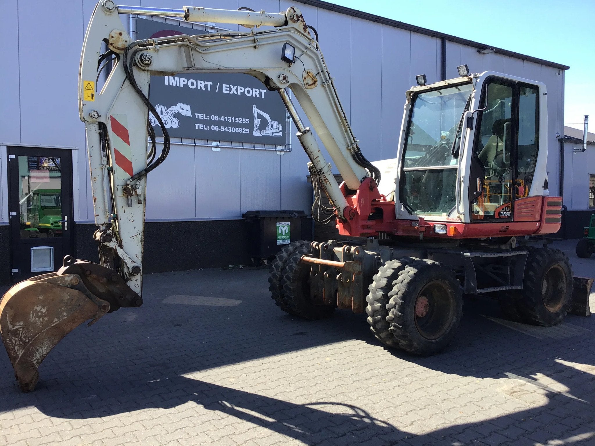 Takeuchi TB295W (bj 2015), Graafmachine