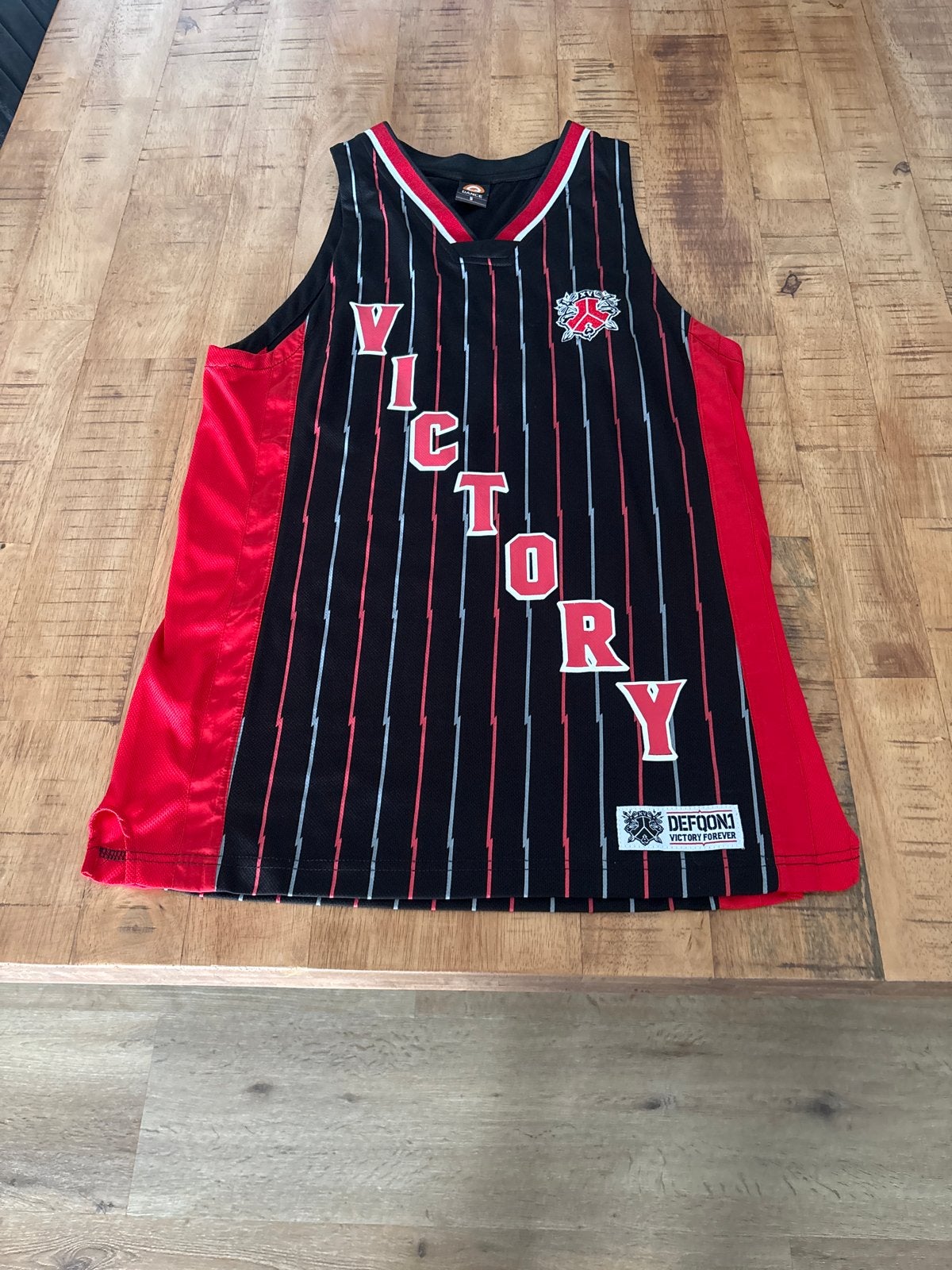 Q-dance Defqon 1 Tanktop 15 Jaar Bestaan - Maat S, Zwart, Ophalen of Verzenden, Gedragen, Maat 36 (S)