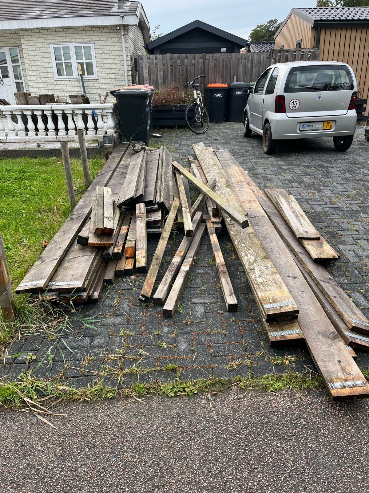 Stegerhout, Doe-het-zelf en Verbouw, Hout en Planken, Gebruikt, Ophalen of Verzenden, Balk, Overige houtsoorten