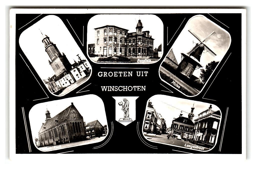 Winschoten, Groeten uit Winschoten, Verzenden, 1960 tot 1980, Gelopen, Groningen
