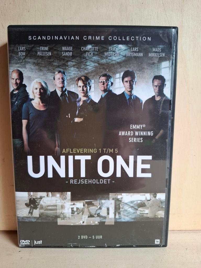 Unit One Afl.1 t/m 5 - Deense Crime Tv-serie - 2 DVD Box, Vanaf 16 jaar, Boxset, Ophalen of Verzenden, Zo goed als nieuw