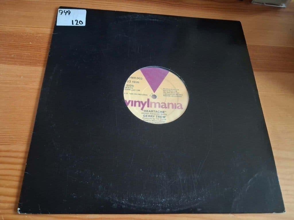 Gerry Trew - Heartache, Gebruikt, Ophalen of Verzenden, Disco, 12 inch