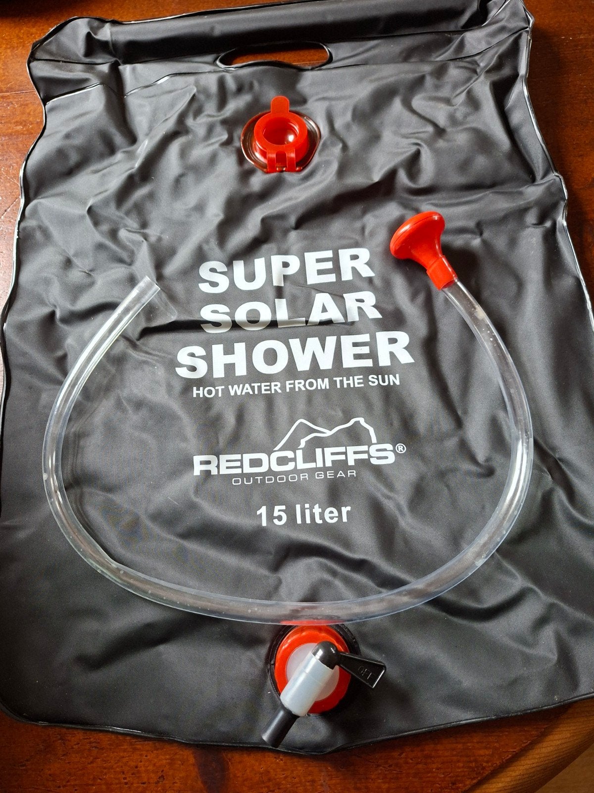 Redcliffs Super Solar Douche 15 Liter - Warm Water van de Zo, Ophalen of Verzenden, Nieuw