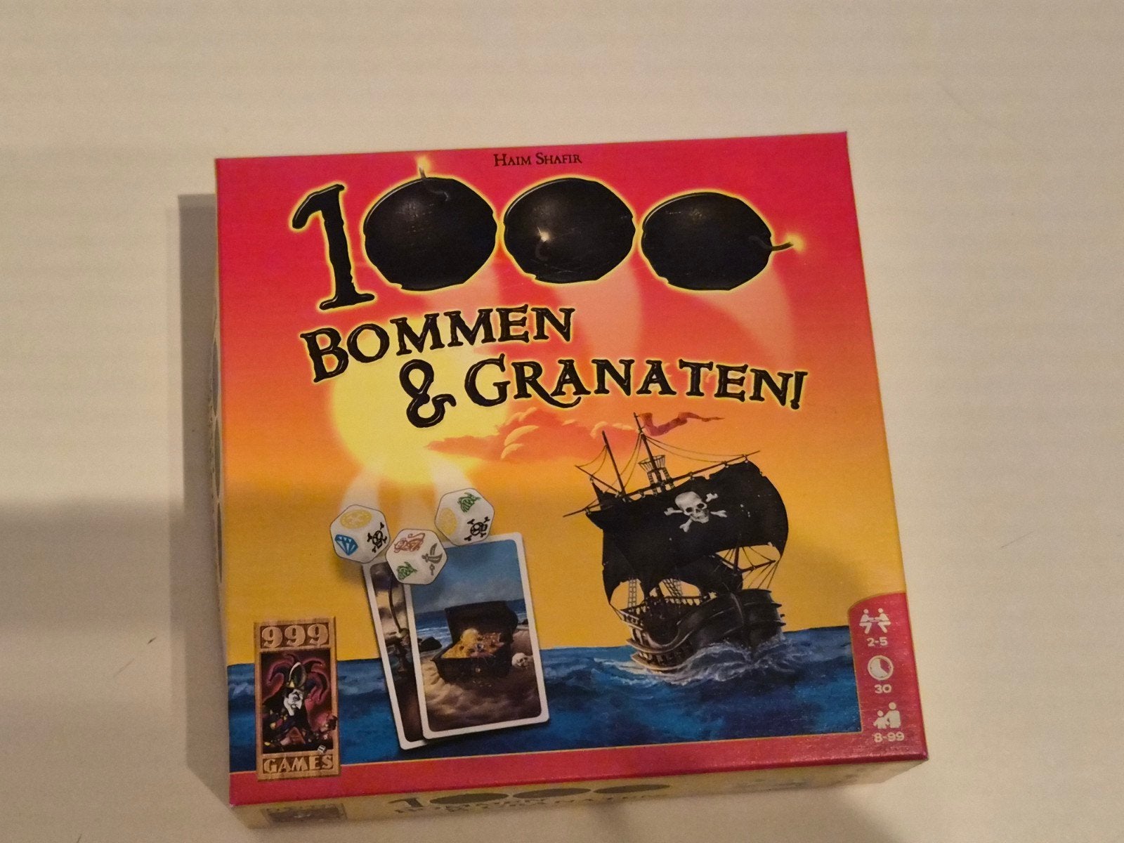 Spel 1000 bommen en granaten, Ophalen, Zo goed als nieuw