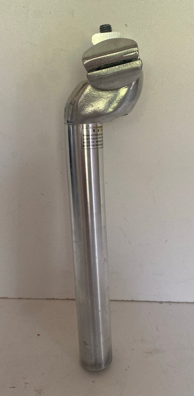 Zadelpen aluminium - Gebruikt, Fietsen en Brommers, Gebruikt, Ophalen of Verzenden, Stadsfiets, Zadel