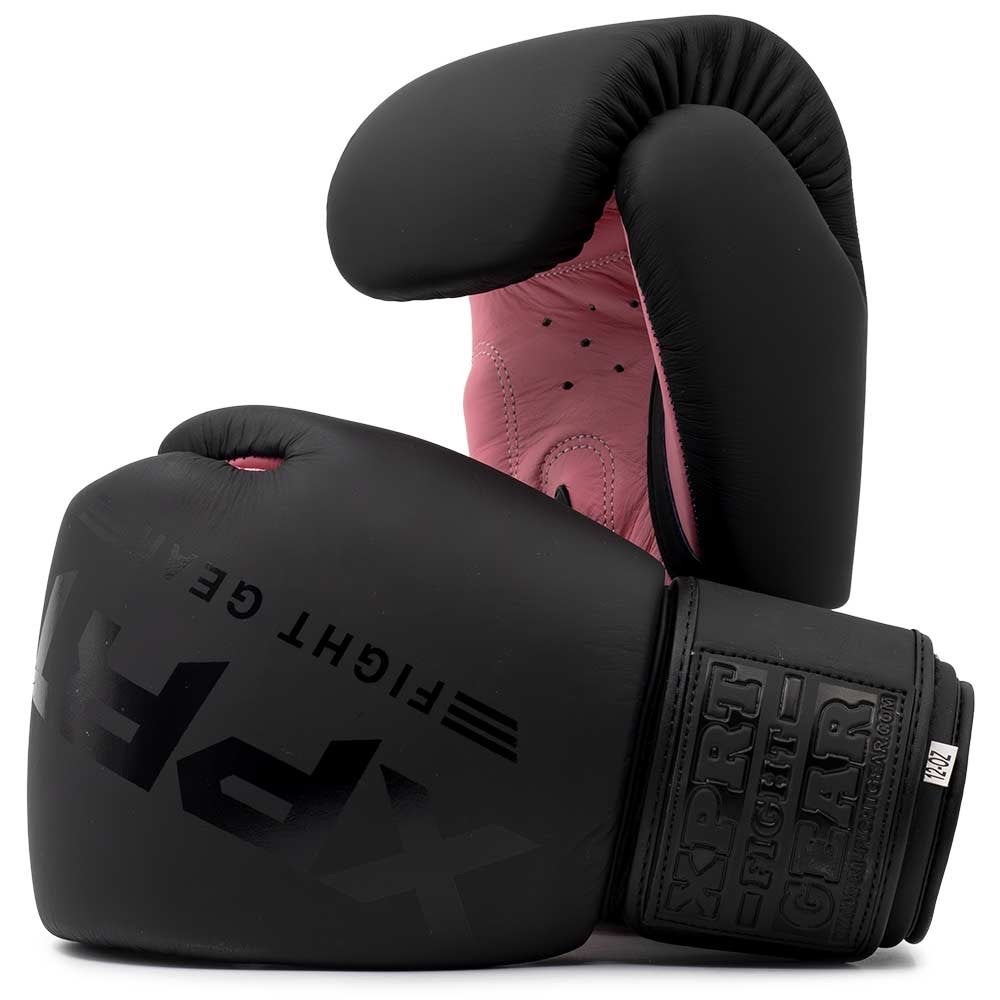 XPRT Fight Gear Bokshandschoenen Zwart/Roze 14 OZ ZGAN MZSMW, Sport en Fitness, Boksen, Ophalen of Verzenden, Nieuw, Bokshandschoenen