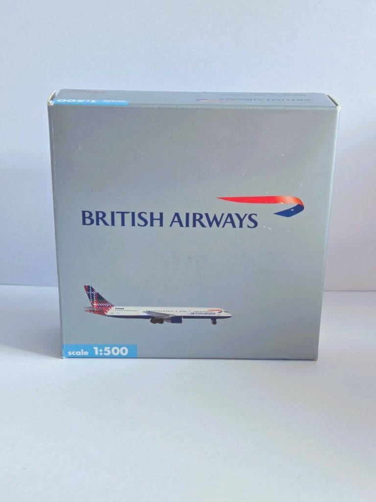 British Airways Boeing 757-200., Hobby en Vrije tijd, Modelbouw | Vliegtuigen en Helikopters, Verzenden, Zo goed als nieuw, 1:200 of kleiner