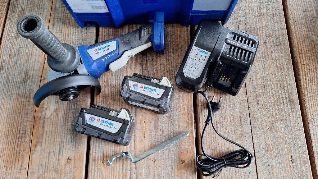 Berner BACAG BL 18v Accu Slijptol haakse slijper MILWAUKEE, ,, Nieuw, Ophalen of Verzenden, ,