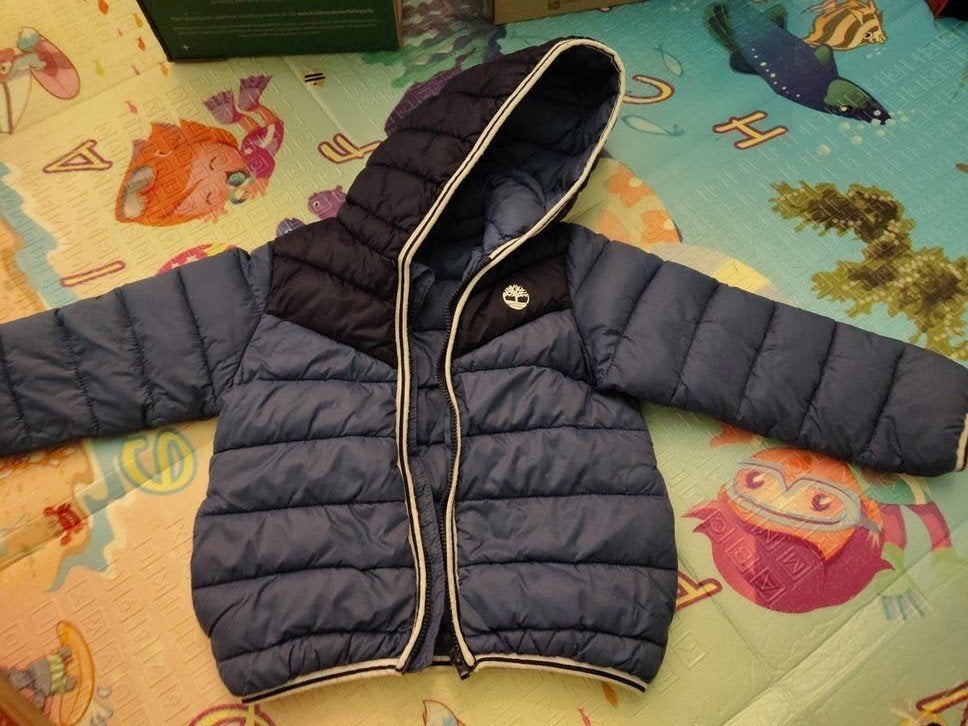 Timberland jongensjas maat 92-94, herfst/lente, Gebruikt, Timberland, Ophalen of Verzenden, Jongen