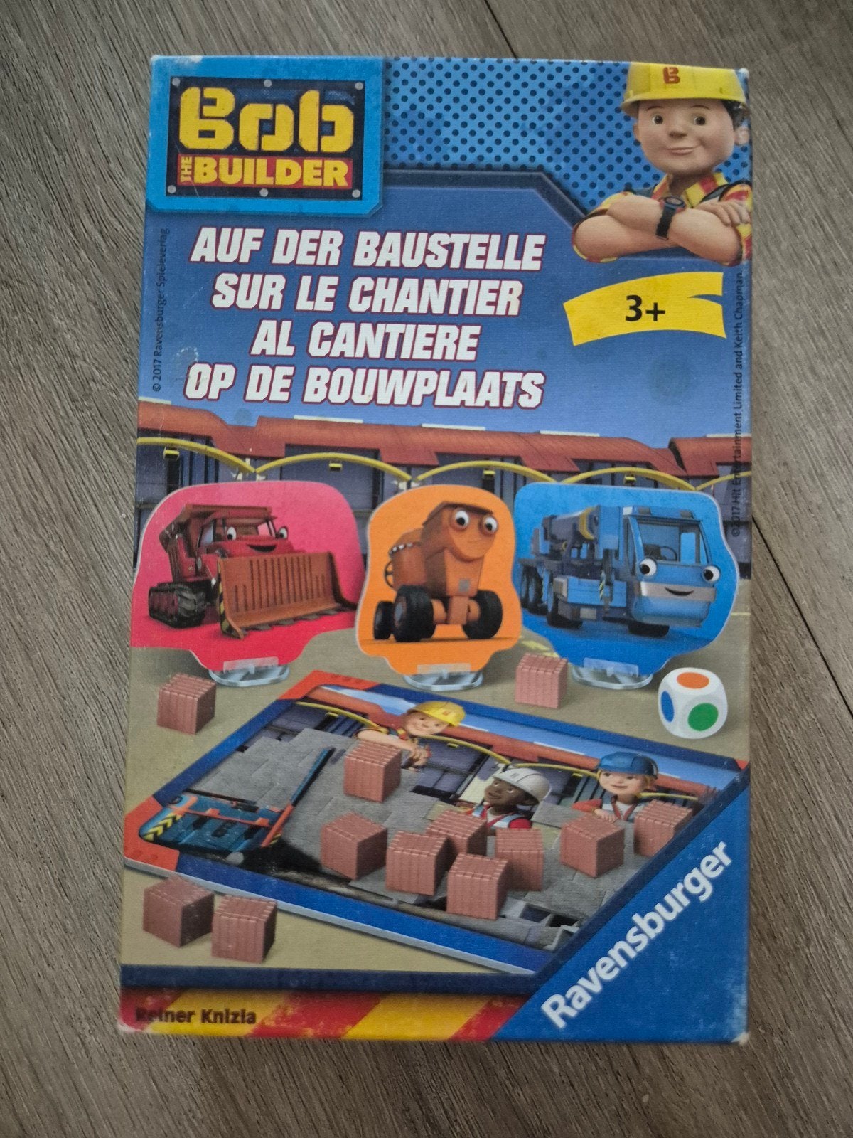 Bob de Bouwer spel 3+, Een of twee spelers, Ophalen of Verzenden, Gebruikt, Ravensburger