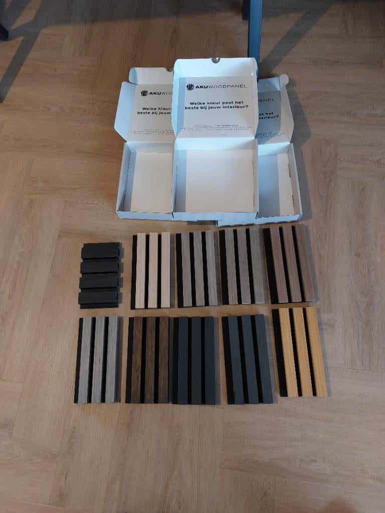 Akuwoodpanel 10 stalen, Doe-het-zelf en Verbouw, Hout en Planken, Minder dan 25 mm, Overige typen, Nieuw, Ophalen of Verzenden